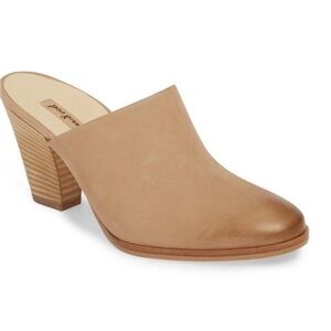 Paul Green Vonda Slip on Mules Nubuck Shoes Size 6 US Size 8.5 Paul Green